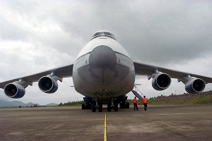Antonov An-124 used by Ford