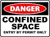 Confined space entry process safety management